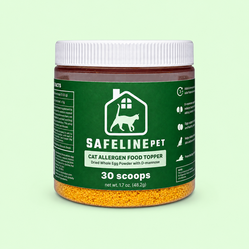 Cat Allergen Food Topper